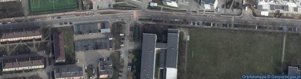 Zdjęcie satelitarne Bursa Szkolna nr 1 w Piotrkowie Tryb