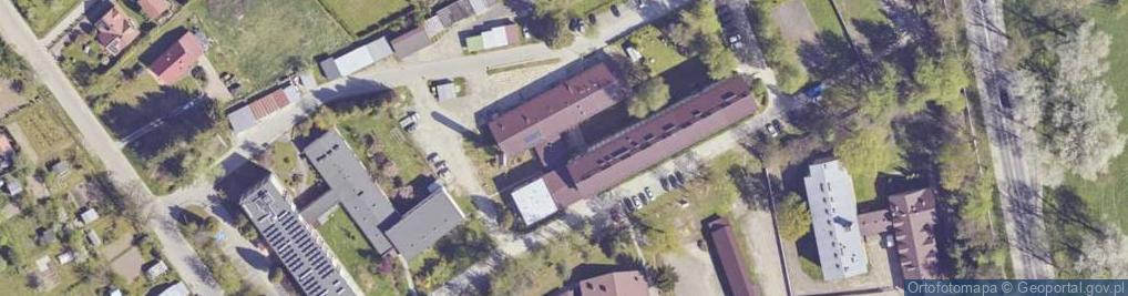 Zdjęcie satelitarne Bursa Szkolna w Lesku