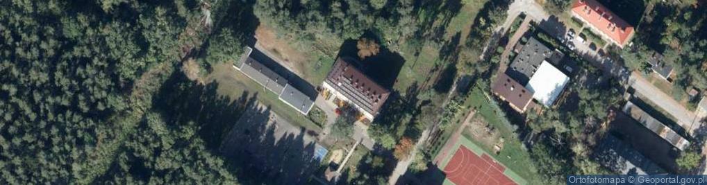 Zdjęcie satelitarne Bursa Szkolna w Skarżysku Kamiennej w Zespole Placówek Edukacyjno Wychowawczych