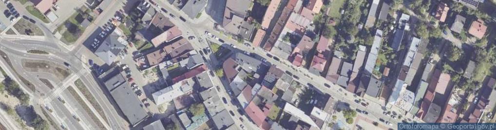 Zdjęcie satelitarne Buty Elka