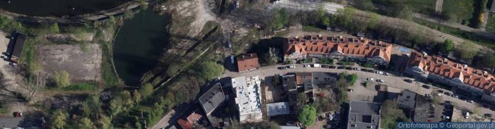 Zdjęcie satelitarne Bydgoski Klub Wioślarek