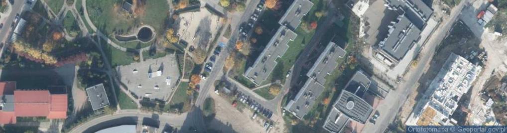 Zdjęcie satelitarne CD-Cad Cezary Dzik