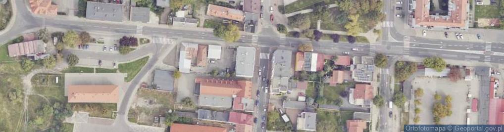 Zdjęcie satelitarne Cech Rzemiosł Różnych w Koninie