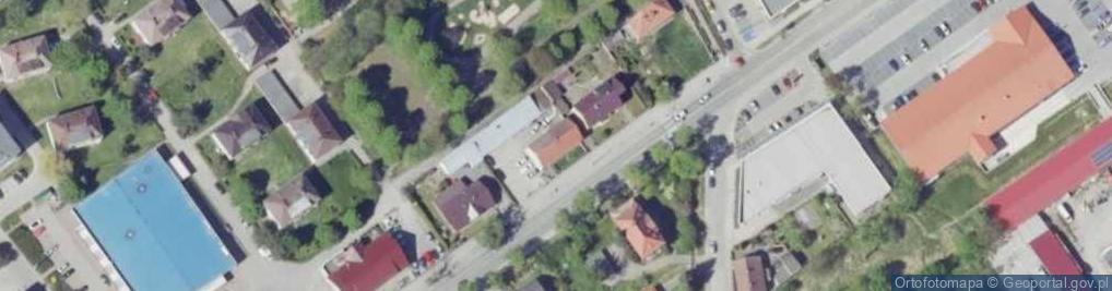 Zdjęcie satelitarne Cech Rzemiosł Różnych w Krapkowicach