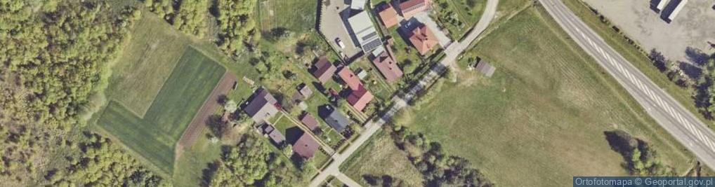 Zdjęcie satelitarne Cegielnia Polowa Trześń 3 Grażyna i Wiesław Foltarz