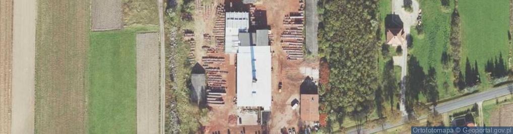 Zdjęcie satelitarne Cegielnia Stanisław Latusek Czesław Przybylski