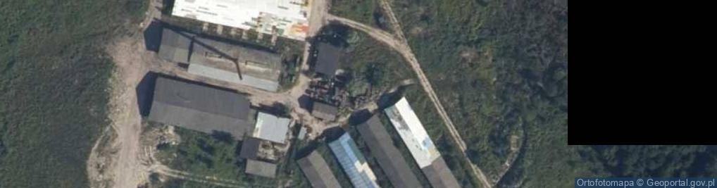 Zdjęcie satelitarne Cegielnia