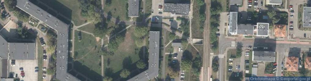 Zdjęcie satelitarne Cekin Przedsiębiorstwo Handlowo Usługowe