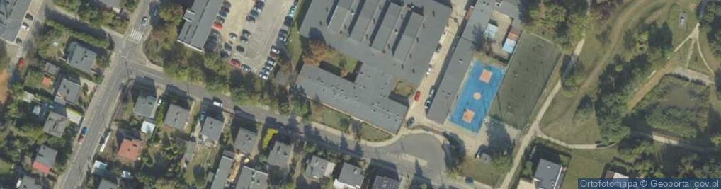 Zdjęcie satelitarne Cenrtum Kształcenia Praktycznego nr 1