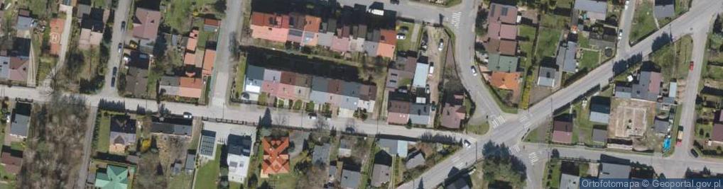 Zdjęcie satelitarne Cent Twardowska Emilia Bielas Henryka