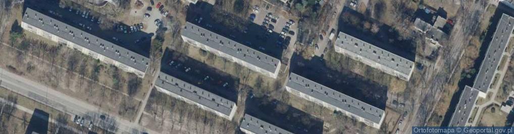 Zdjęcie satelitarne Center Med Usł w Zakr Rozw Ruchowego Rosiński Jacek Zygier Joanna
