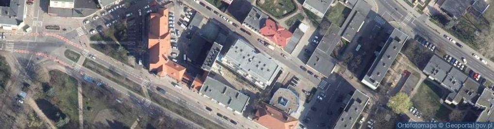 Zdjęcie satelitarne Centr Ubez Dor Ogł i Usł Róż Complex Henryk Kęsikowski Kęsikowska E