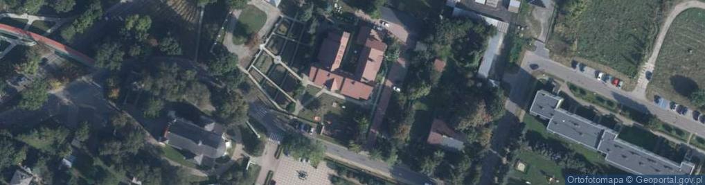 Zdjęcie satelitarne Centra Edukacji Aniołek