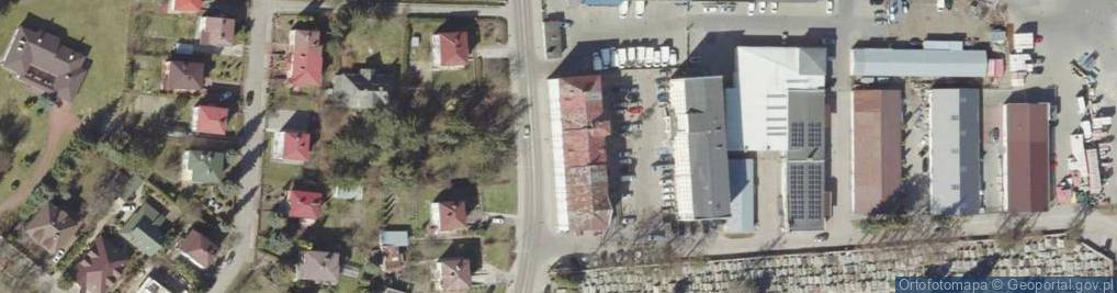 Zdjęcie satelitarne Centrala Materiałów Instalacyjnych Nowoczesny Dom Alfred Skaczukowski