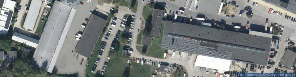 Zdjęcie satelitarne Centralna Składnica Zaopatrzenia Eksport Import