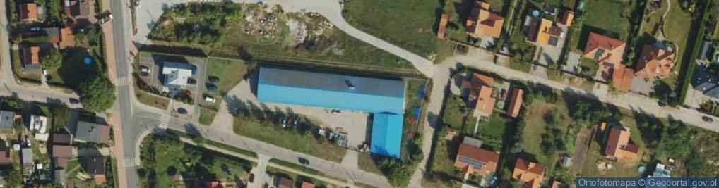 Zdjęcie satelitarne Centralne Biuro Zabezpieczeń