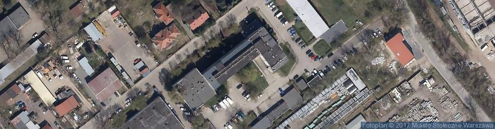 Zdjęcie satelitarne Centralne Laboratorium Ochrony Radiologicznej