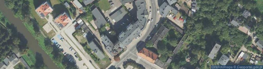 Zdjęcie satelitarne Centrum Aktywnej Rekreacji Aleksander Okoński