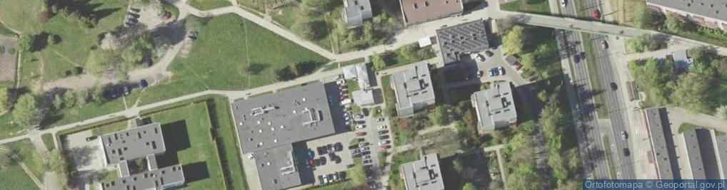 Zdjęcie satelitarne Centrum Alergologii
