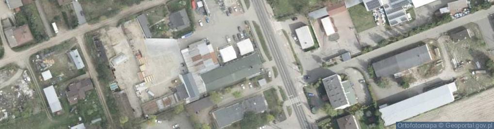 Zdjęcie satelitarne Centrum Budowlane SIGMA