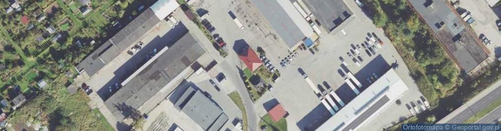 Zdjęcie satelitarne Centrum Budownictwa Kcmb Technika Grzewcza Stal Andrzej Bosy Krzysztof Świder