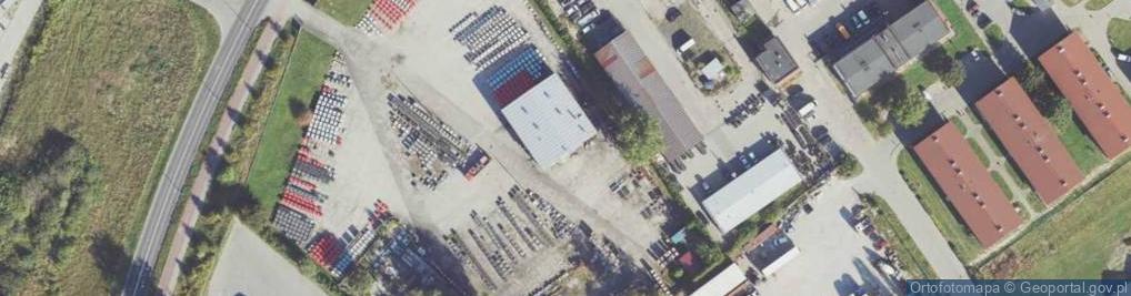 Zdjęcie satelitarne Centrum Budownictwa - Leda Robert Ziemiński