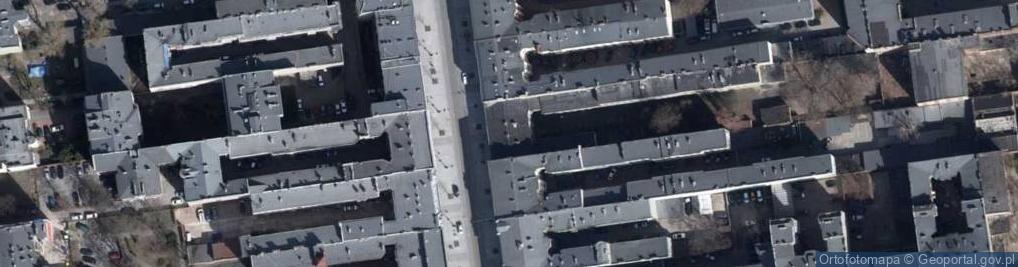 Zdjęcie satelitarne Centrum Chrześcijańskie Betel-Kościół Boży w Chrystusie w Łodzi