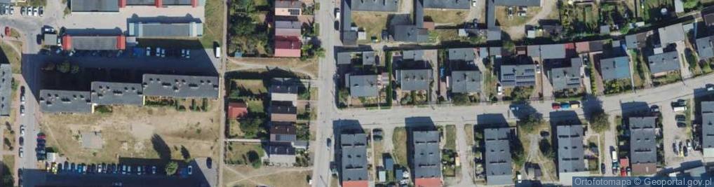 Zdjęcie satelitarne Centrum Części Samochodowych Ford Michał Goździewski