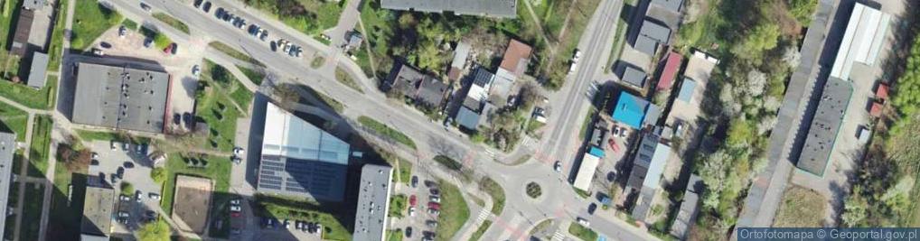 Zdjęcie satelitarne Centrum Dekoracji Okien Nova Paweł Bisiakowski