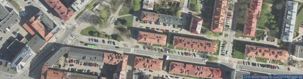 Zdjęcie satelitarne Centrum Dezynfekcji Kamil Włoskowski