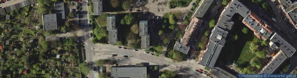 Zdjęcie satelitarne Centrum Diagnostyki Chorób Kobiecych Młodość