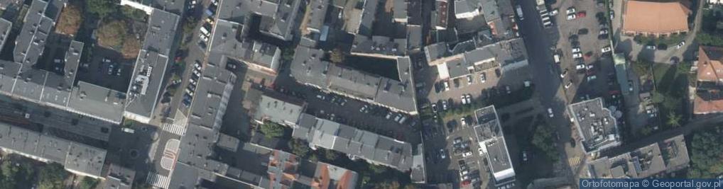 Zdjęcie satelitarne Centrum Doradztwa Unijnego Biuro Rachunkowe Akcja