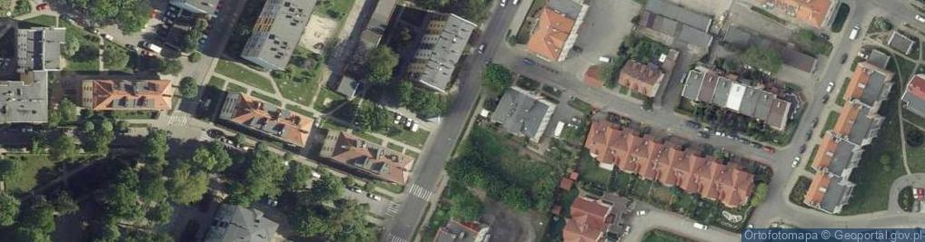 Zdjęcie satelitarne Centrum Doradztwa Weselnego Dorota Wojciechowska Barbara Kempa Nyga Ilona Mariańska Madera