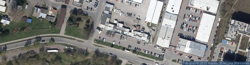 Zdjęcie satelitarne Centrum Drzwi