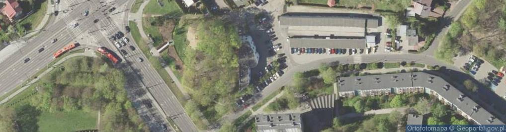 Zdjęcie satelitarne Centrum Dyslektyczne Trampolina