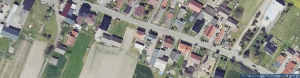 Zdjęcie satelitarne Centrum Dystrybucji Lindals Skucik Horodko