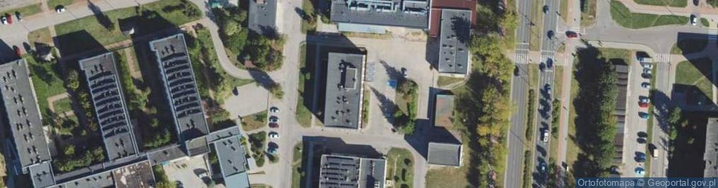 Zdjęcie satelitarne Centrum Edukacji Nauczycieli