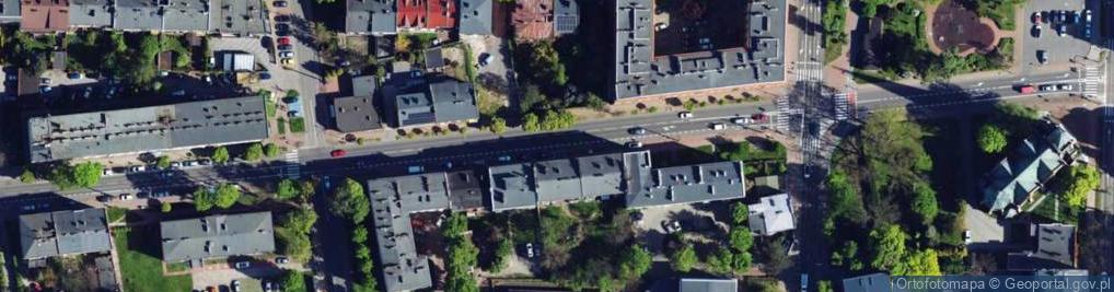 Zdjęcie satelitarne Centrum Eudkacji Lingwistycznej Szkoła Języków Obcych