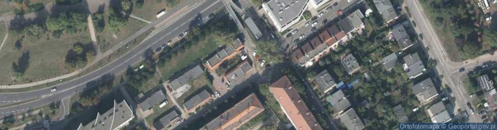 Zdjęcie satelitarne Centrum Finansowe Winogrady Piotr Stuper Jakub Szymaniak