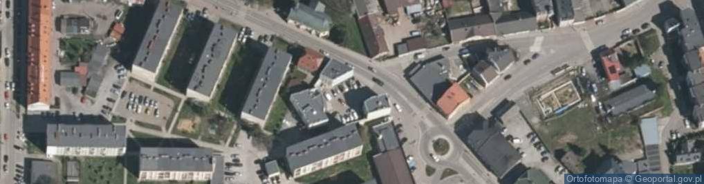 Zdjęcie satelitarne Centrum Finansowe