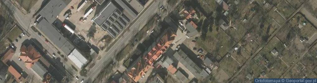 Zdjęcie satelitarne Centrum Granitu Obróbka i Handel Kamieniem Gnitecki Arkadiusz