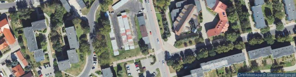 Zdjęcie satelitarne Centrum GSM