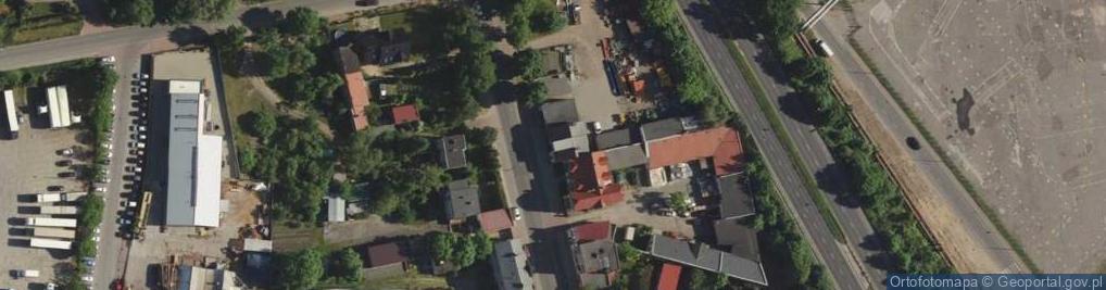 Zdjęcie satelitarne Centrum Handlowe Ceramika Budownictwo