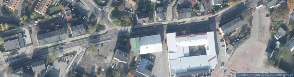 Zdjęcie satelitarne Centrum Handlowe Dekora Hurt w Likwidacji