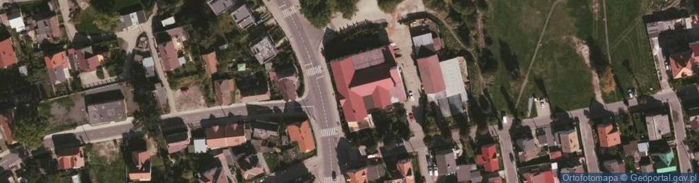 Zdjęcie satelitarne Centrum Handlowe