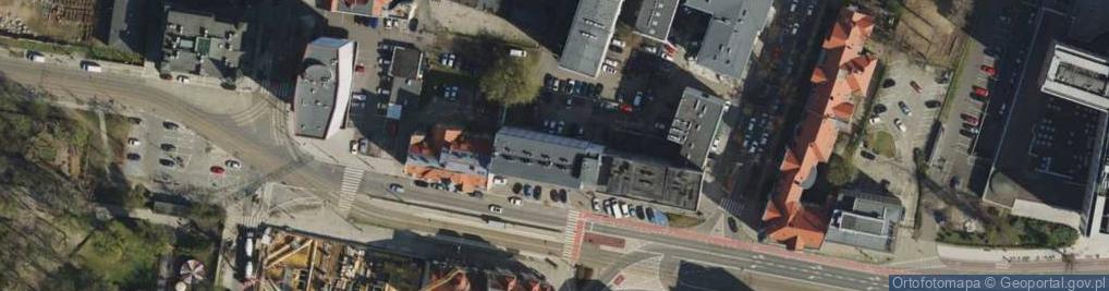 Zdjęcie satelitarne Centrum Informatyki Energetyki Poznań