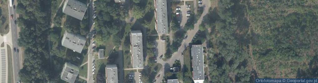 Zdjęcie satelitarne Centrum Inicjatyw Partner