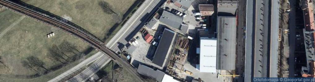 Zdjęcie satelitarne Centrum Innowacji i Rozwoju Zremb Gorzów