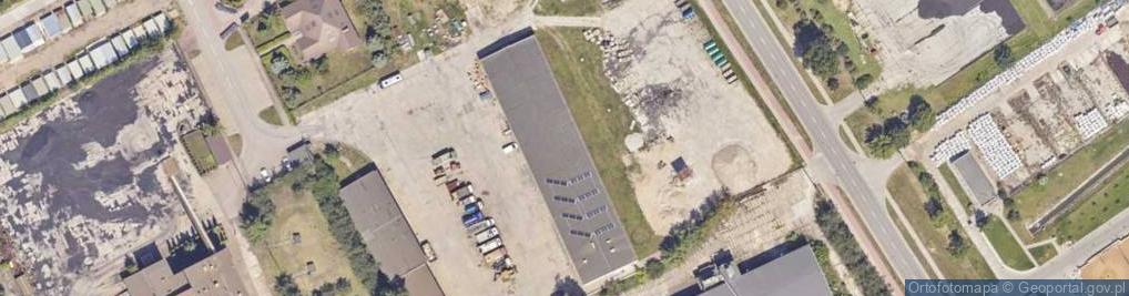Zdjęcie satelitarne Centrum Integracji Społecznej