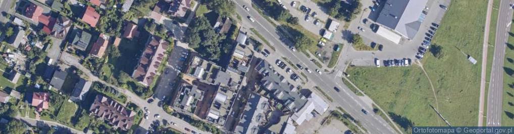 Zdjęcie satelitarne Centrum Języka Angielskiego